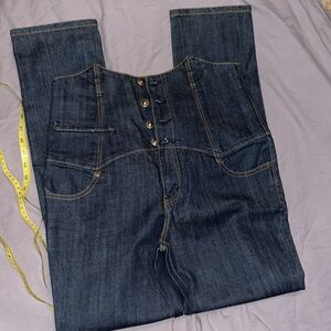 Jeans high waisted corset "Type"